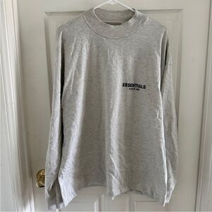 Essentials Fear of God White/ Oak mike/ heather grey Crewneck Top